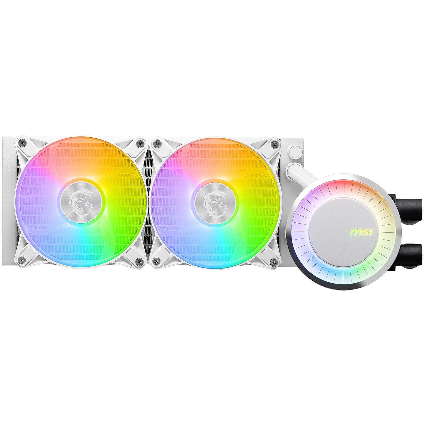 MSI MAG Coreliquid E240 BIJELA. Hlađenje tekućinom. 12 cm. Bijela.