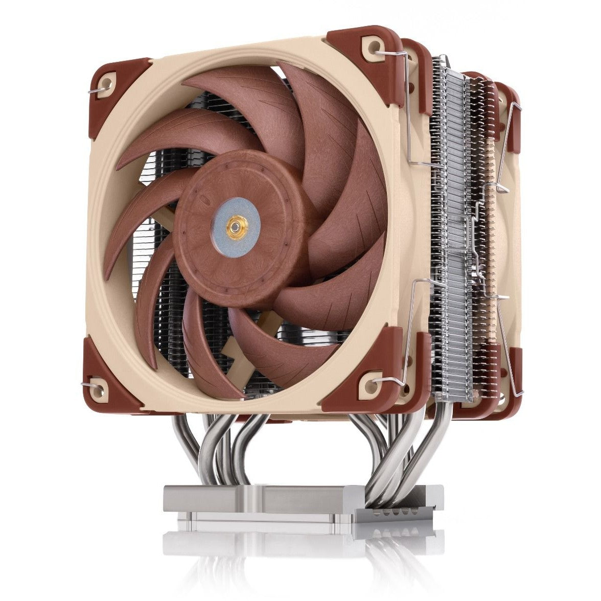 Noctua NH-U12S DX-4677. Zračno hlađenje. 12 cm. 450 RPM. 2000 RPM. Smeđa. Svijetlosmeđa. Srebrna.