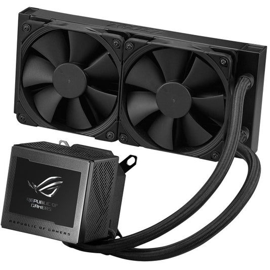 ASUS ROG RYUJIN III 240. Višenamjenski hladnjak s tekućinom. 12 cm. 121,8 m³/h. Crni