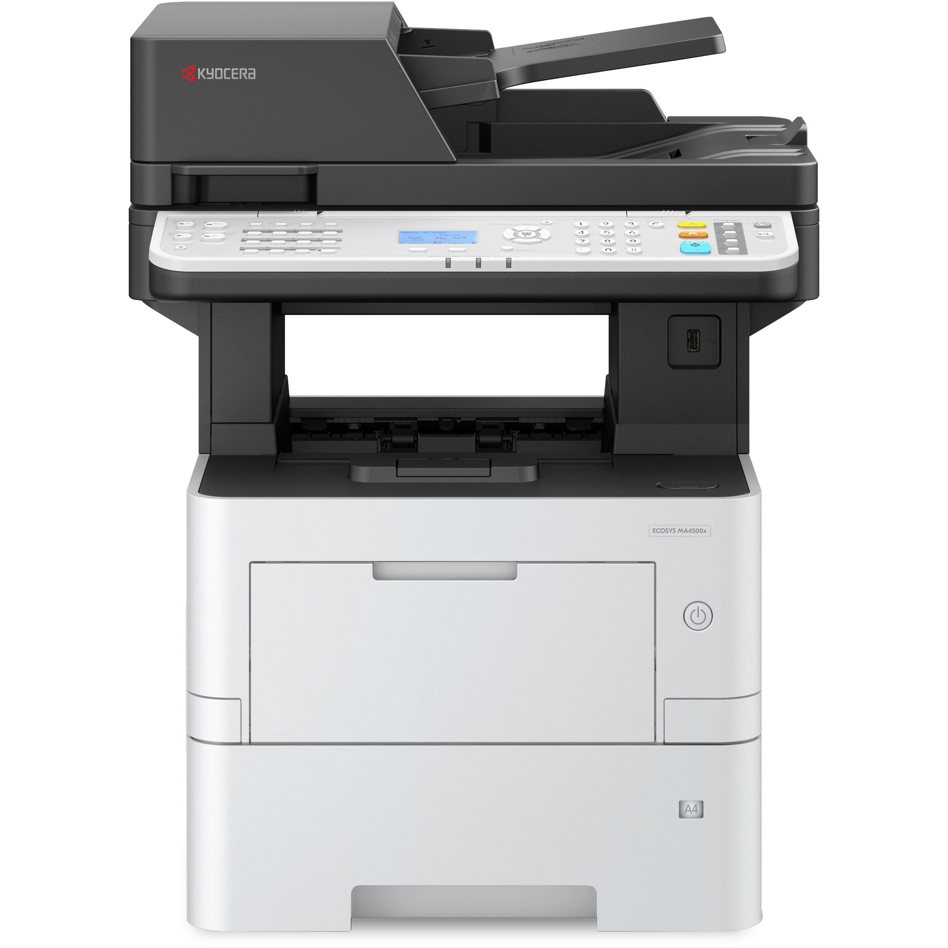 KYOCERA ECOSYS MA4500x. Laserski. Monohromatski printanje. 1200 x 1200 DPI. A4. Direktno printanje. Crno-bijelo.