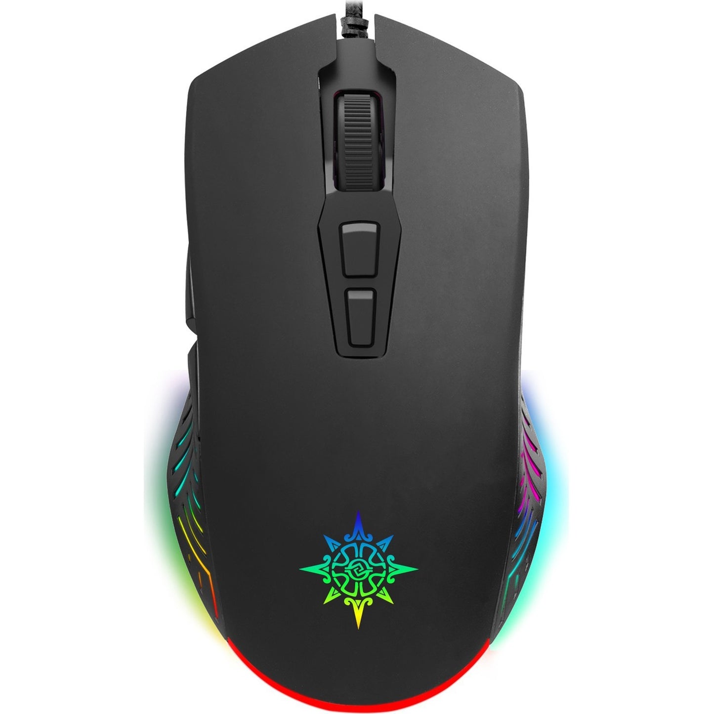 Inca IMG-GT17. Desni. Optički. USB Tip-A. 6400 DPI. Crna.
