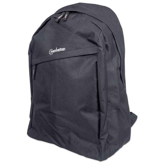 Manhattan Knappack ruksak za notebook. Za notebookove do 15,6". Punjenje odozgo. Vrlo lagan. Crni. Ruksak. 39,6 cm (15,6"). Remen za rame. 440 g