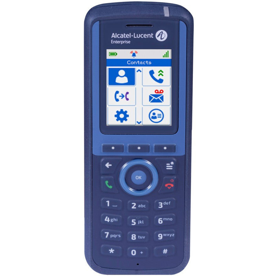 Alcatel-Lucent Enterprise Mobile 8254. DECT telefon. Bežični telefon. Plava boja.