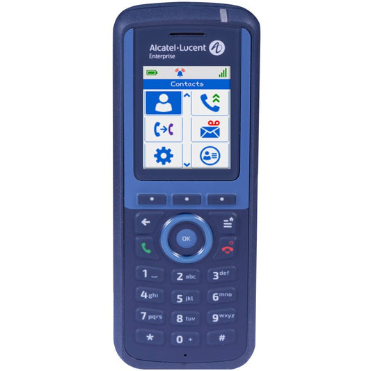 Alcatel-Lucent Enterprise Mobile 8254. DECT telefon. Bežični telefon. Plava boja.