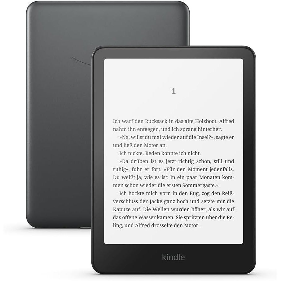 Amazon Kindle Paperwhite Signature Edition. 17,8 cm (7"). E-papir. AZW. AZW3. DOC. DOCX. EPUB. HTML. MOBI. PDF. RTF. TXT. AAX. BMP. GIF. JPEG. PNG. 32 GB