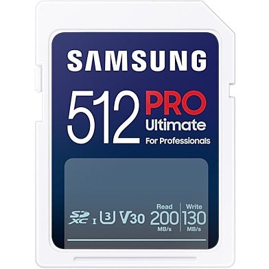 Samsung MB-SY512SB/WW. 512GB. SDXC. UHS-I. 200MB/s. 130MB/s. Klasa 3 (U3)