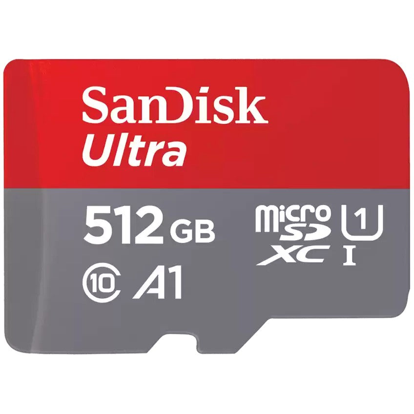 SanDisk SDSQUAC-512G-GN6FA. 512 GB. MicroSDXC. Klasa 10. UHS-I. 150 MB/s. Magnetno otporno. Otporno na udarce. Otporno na temperature. Vodootporno. Otporno na rendgenske zrake.