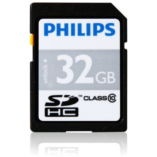 Philips FM32SD45B/10. 32 GB. SDHC. Klasa 10. UHS-I. Višebojna.