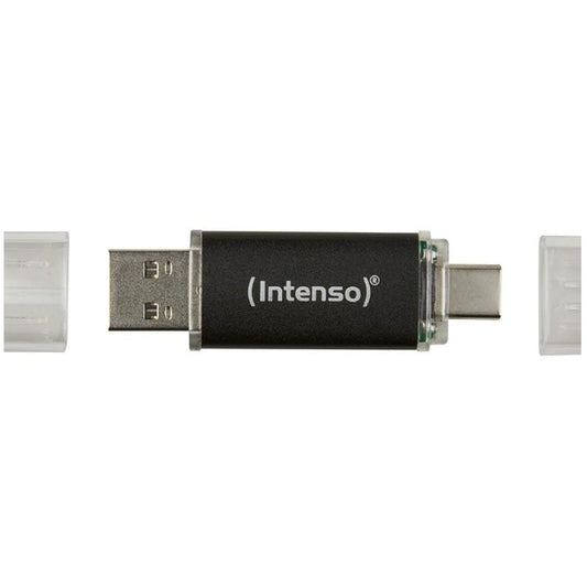 Intenso Twist Line. 256GB. USB Tip-A / USB Tip-C. 3.2 Gen 1 (3.1 Gen 1). Kapacitet. 9g. Antracit.