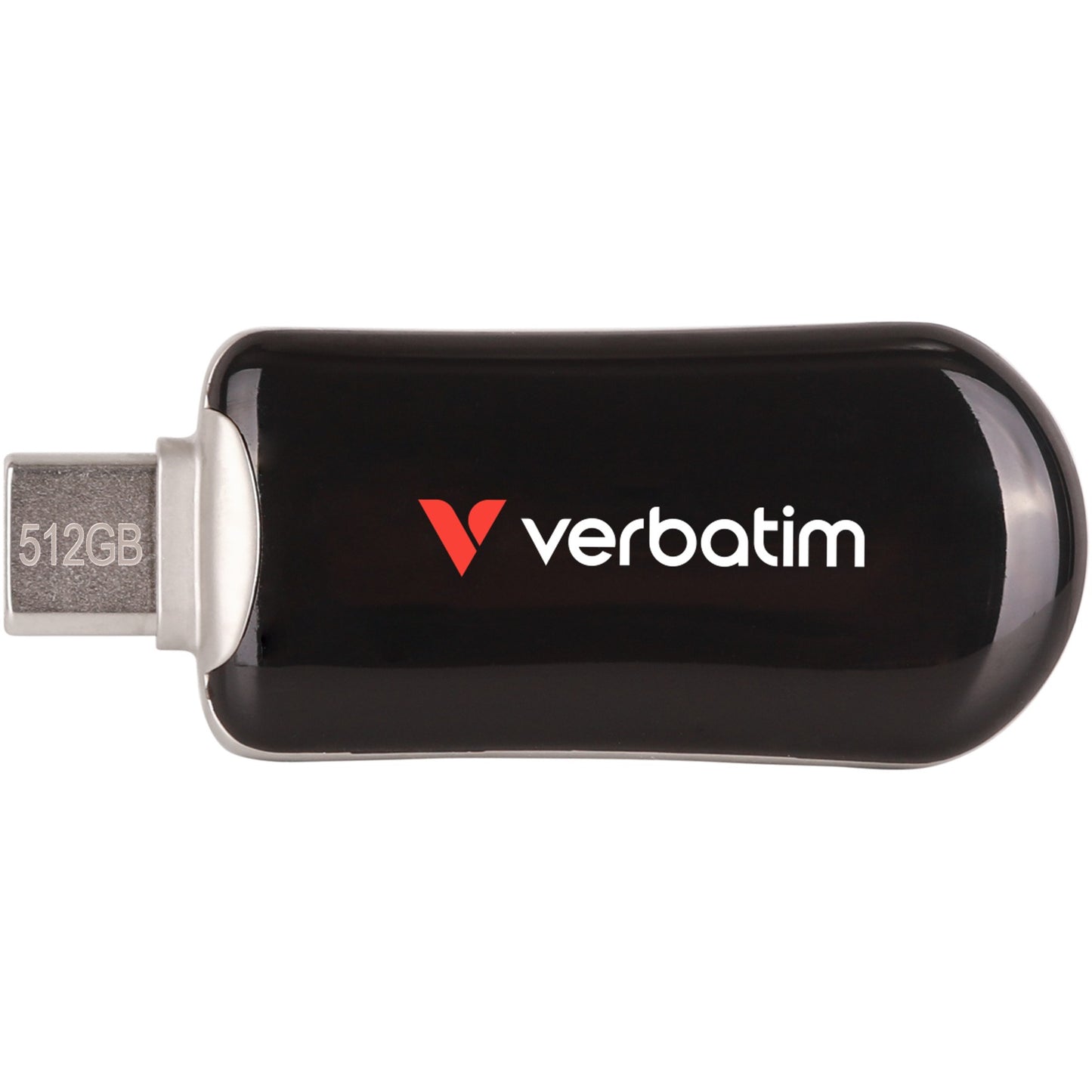Verbatim 30227. 512 GB. USB Type-C. 3.2 Gen 1 (3.1 Gen 1). 100 MB/s. Bez poklopca. Crna.