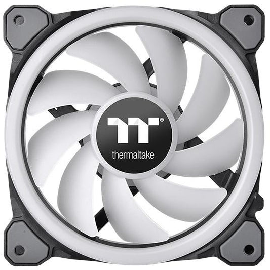 Thermaltake Riing Trio 12 LED RGB ventilator za radijator TT Premium Edition. Ventilator. 12cm. 500 RPM. 1500 RPM. Crni.