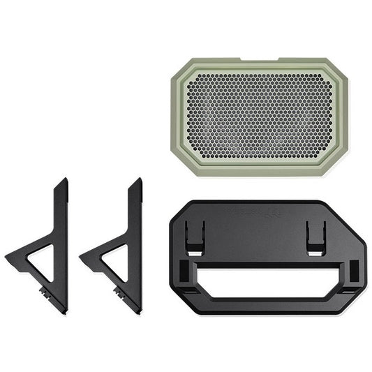 Thermaltake AC-076-ONENAN-A1. Midi Tower. Komplet za konverziju iz tornja u rack. Crna. Svijetlo zelena. Tower 600. 230 mm. 459 mm