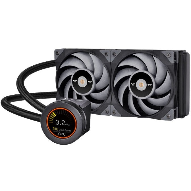 Thermaltake CL-W322-PL12GM-B. Višenamjenski tekući hladnjak. 12 cm. 500 RPM. 2500 RPM. 28.1 Sone. 72.69 m³/h
