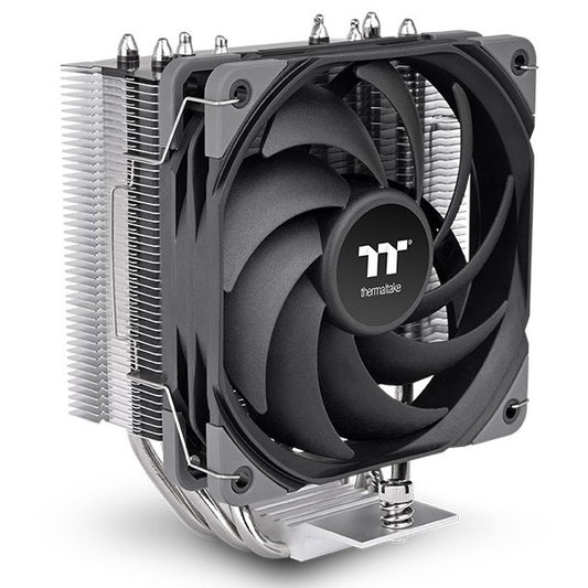 Thermaltake UX400. Zračno hlađenje. 12 cm. 700 RPM. 1800 RPM. Crna. Srebrna.