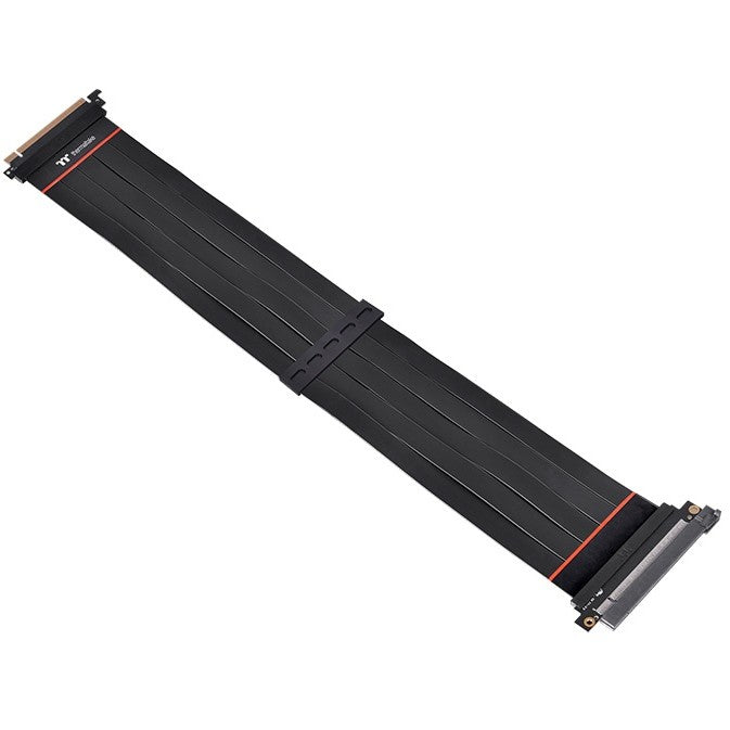 Thermaltake PCI-E 4.0 produžetak 600mm. 0.6 m. PCI-E x16 (Gen 4.0). PCI-E x16 (Gen 4.0). Muški. Muški. Ravni.