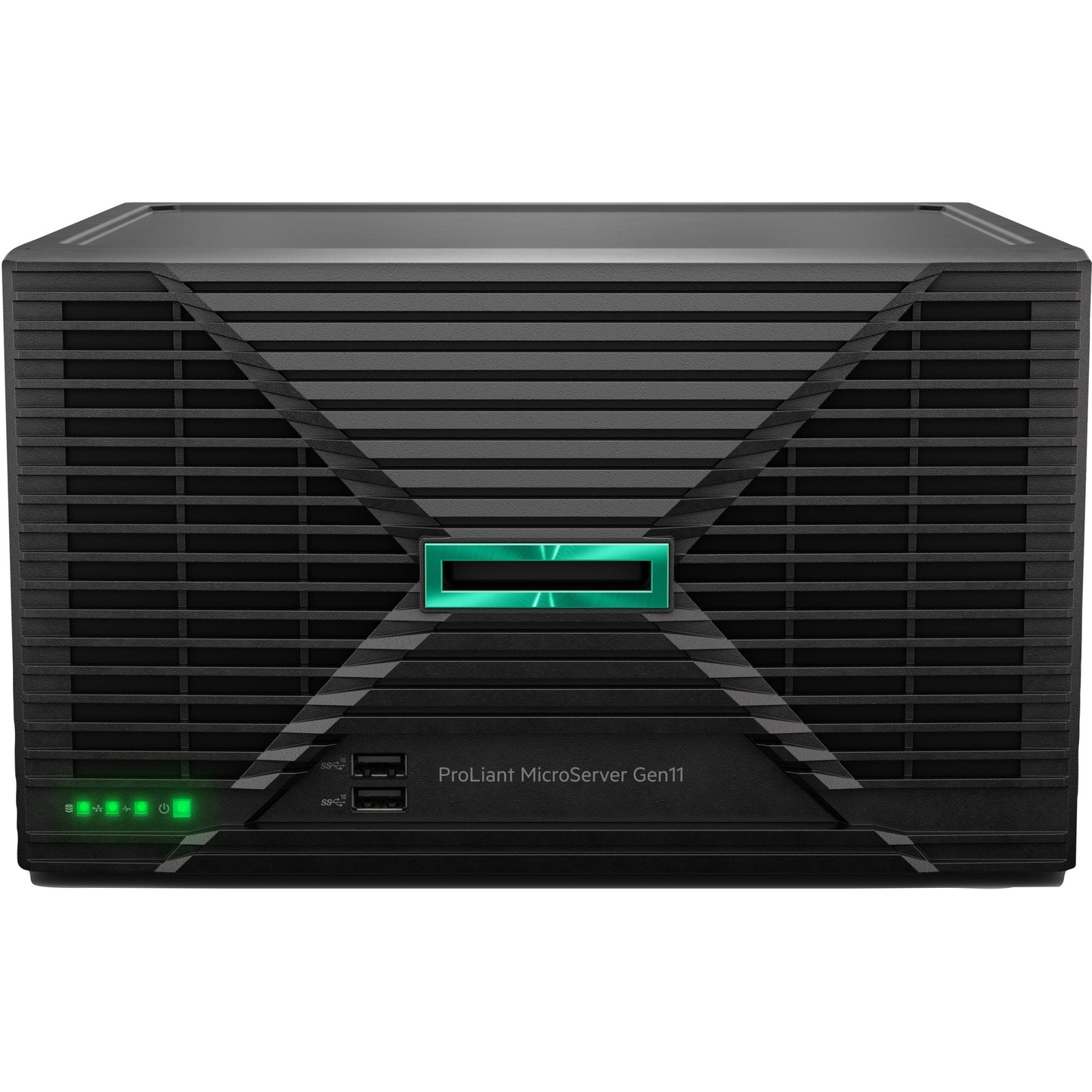HPE ProLiant MicroServer Gen11 G7400 2c 16GB-U 4LFF-NHP 1TB HDD 180W Ext PS EMEA Cmp Module Server. 3.7GHz. G7400. 16 GB. DDR5 SDRAM. 1TB. Ultra Micro Tower