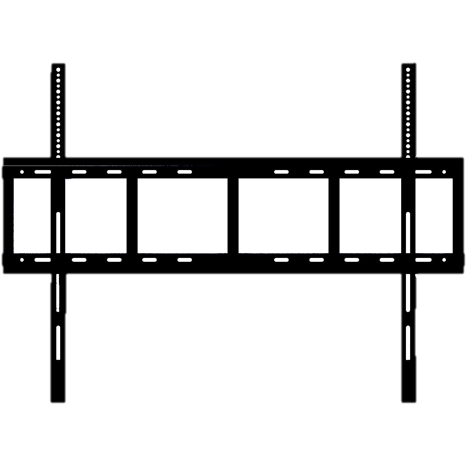 Yealink - MB-WallMount-860. Zidni nosač. Crni. Zid. 190,5 cm (75"). 2,18 m (86"). Yealink