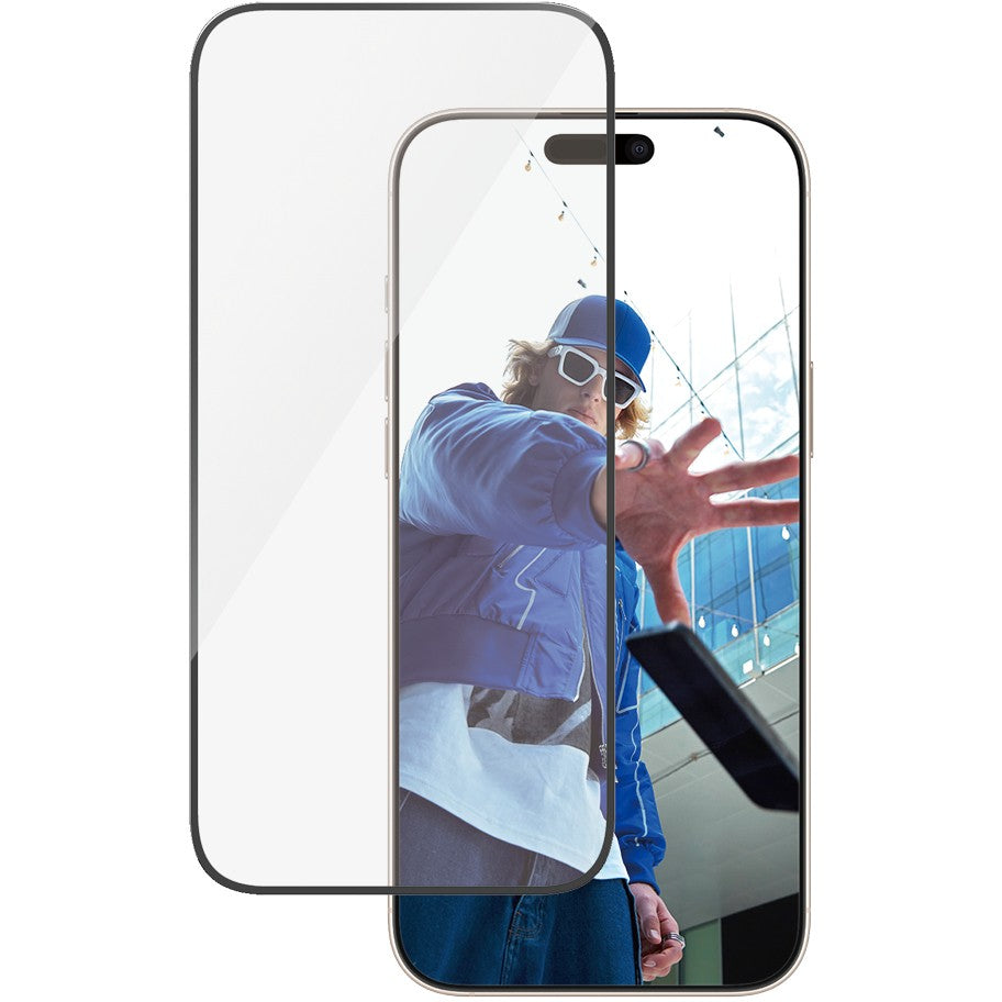 PanzerGlass® zaštitna folija za ekran za iPhone 16 Pro Max | Ultra široka. Apple. Apple - iPhone 16 Pro Max. Suha primjena. Otporno na ogrebotine. Otporno na udarce. Prozirno. 1 komad.
