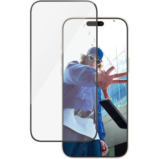 PanzerGlass® zaštitna folija za ekran za iPhone 16 Pro Max | Ultra široka. Apple. Apple - iPhone 16 Pro Max. Suha primjena. Otporno na ogrebotine. Otporno na udarce. Prozirno. 1 komad.