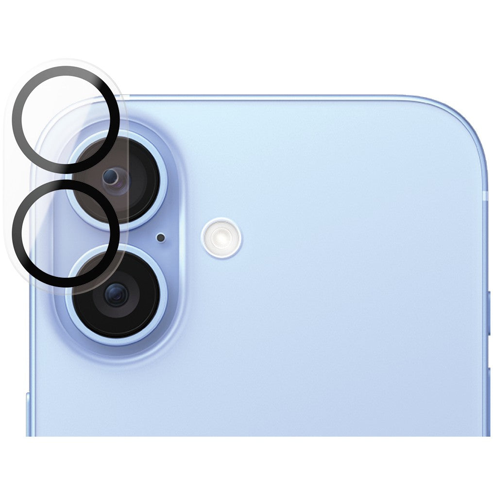 PanzerGlass® PicturePerfect zaštitna folija za kameru za iPhone 16 | 16 Plus. Apple. Apple - iPhone 16. Apple - iPhone 16 Plus. Suha primjena. Otporno na ogrebotine. Otporno na udarce. Prozirno. 1 komad.