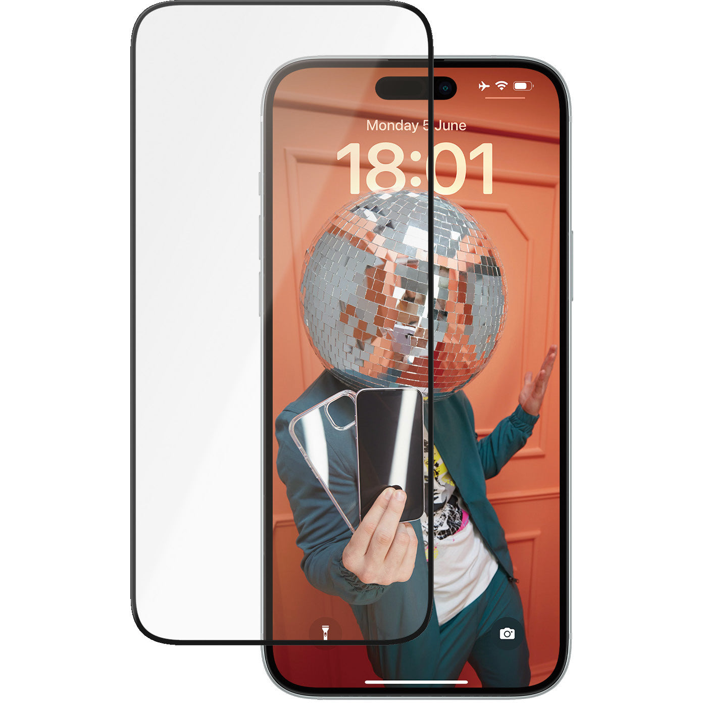 PanzerGlass® keramička zaštita za iPhone 15 Plus | Ultra široka površina s EasyAligner-om. Apple. Apple - iPhone 15 Plus. Suha primjena. Otporno na ogrebotine. Otporno na udarce. Prozirno. 1 komad.