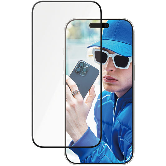 PanzerGlass® keramička zaštitna folija za ekran za iPhone 16 Pro | Ultra široka folija s EasyAligner tehnologijom. Apple. Apple - iPhone 16 Pro. Suha primjena. Otporno na ogrebotine. Otporno na udarce. Prozirno. 1 komad.