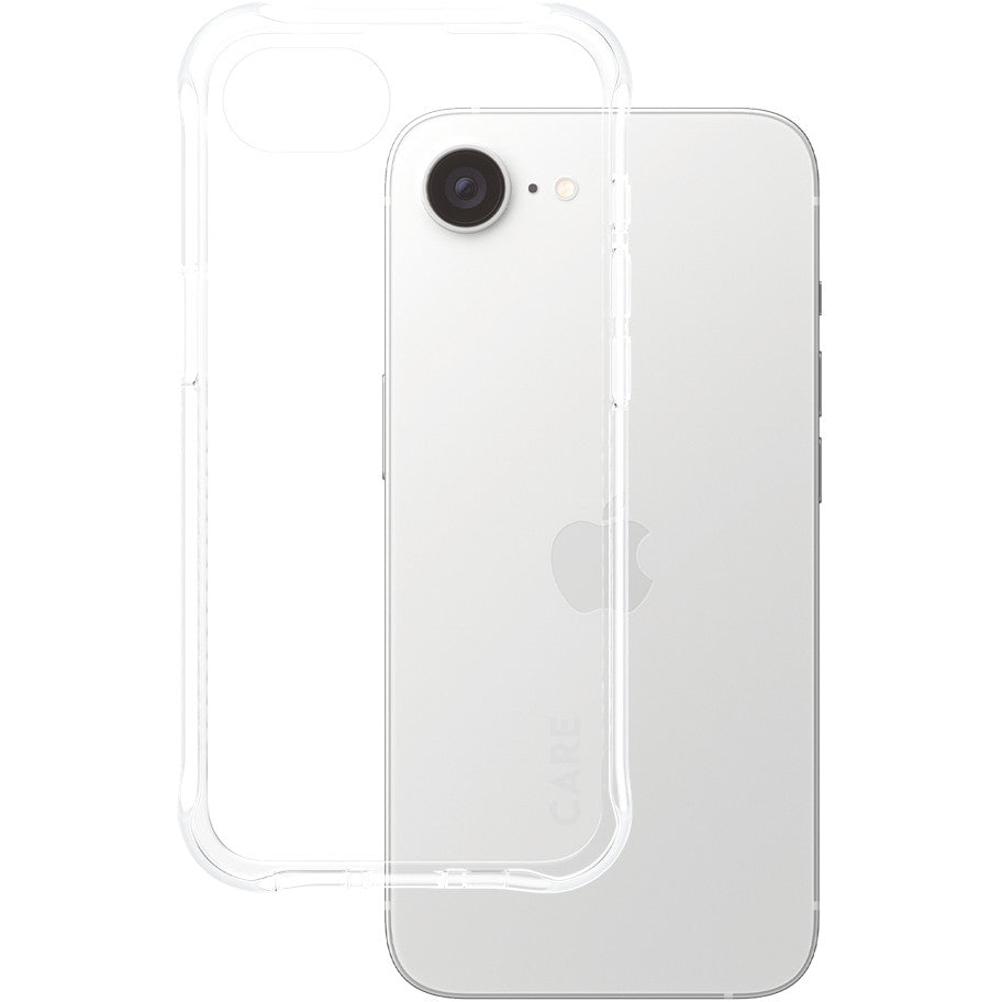 PanzerGlass CARE by Â® Modna maska Samba Prozirna za iPhone 16e. Maska. Apple. Apple - iPhone 16e. Prozirna
