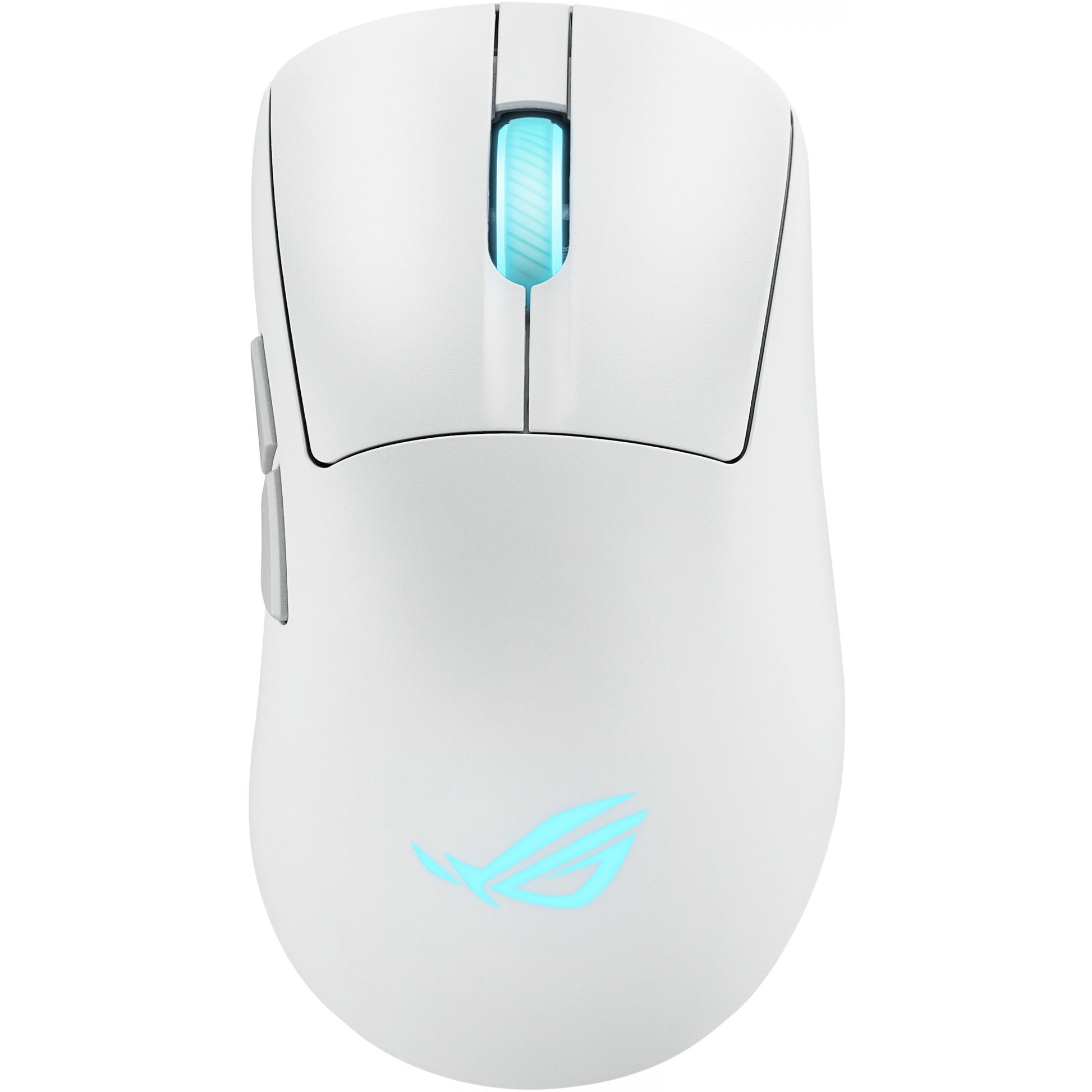 ASUS ROG Keris II Origin WHT. Desna. Optička. RF bežična + Bluetooth + USB Tip-A. 42000 DPI. Bijela.