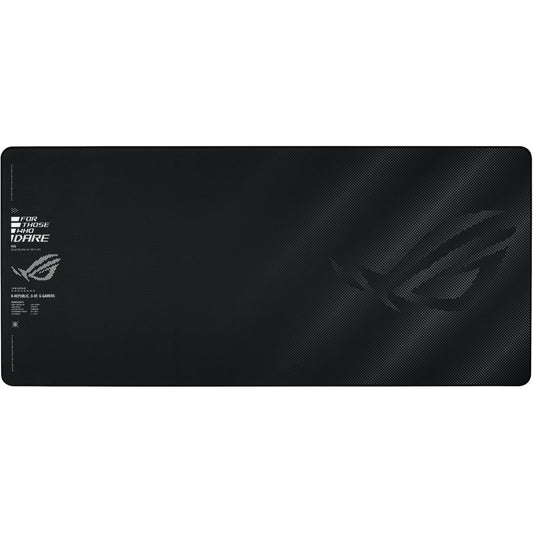 ASUS ROG Sheath II XXL. Crna. Sa uzorkom. Tkanina. Guma. Protivklizna baza. Podloga za gejmerski miš.