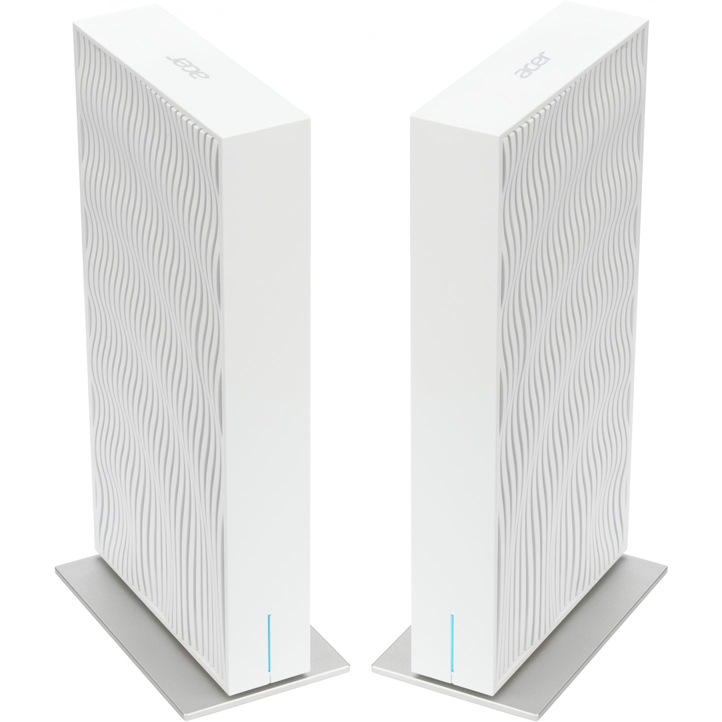 Acer Wave 7. WiFi 7 Mesh ruter. EU utikač. Dual pack. Wi-Fi 7 (802.11be). Dvofrekventni opseg (2.4GHz + 5GHz ili 2.4GHz + 6GHz). Ethernet/LAN. Stolni ruter.