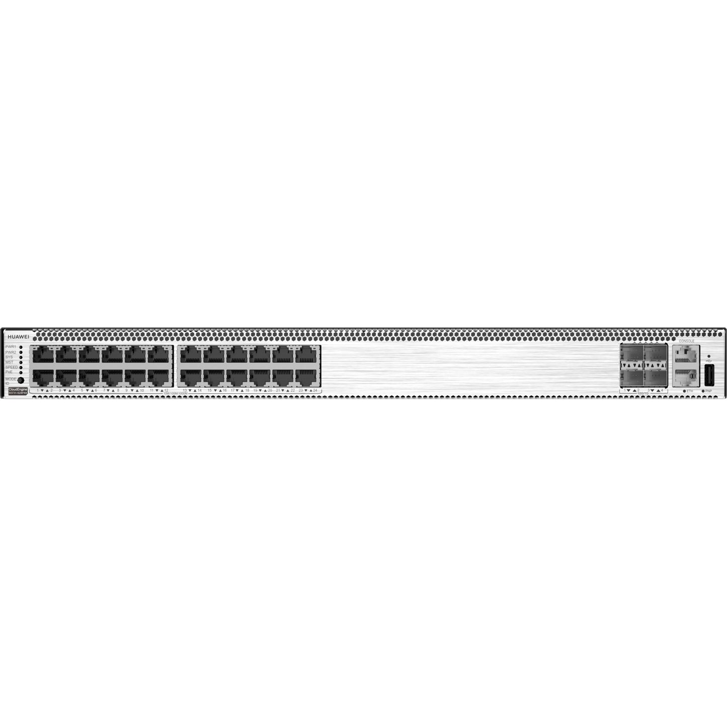 Huawei S5731-S24P4X. Upravljani. L3. Gigabit Ethernet (10/100/1000). Napajanje preko Etherneta (PoE). Montaža u rack. 1U