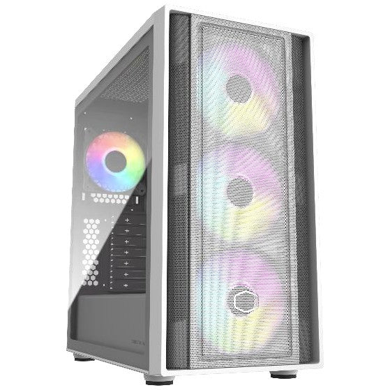 Cooler Master MasterBox 600 Bijela. Desktop. PC. Bijela. ATX. EATX. ITX. micro ATX. Plastika. Čelik. Kaljeno staklo. Višenamjenska