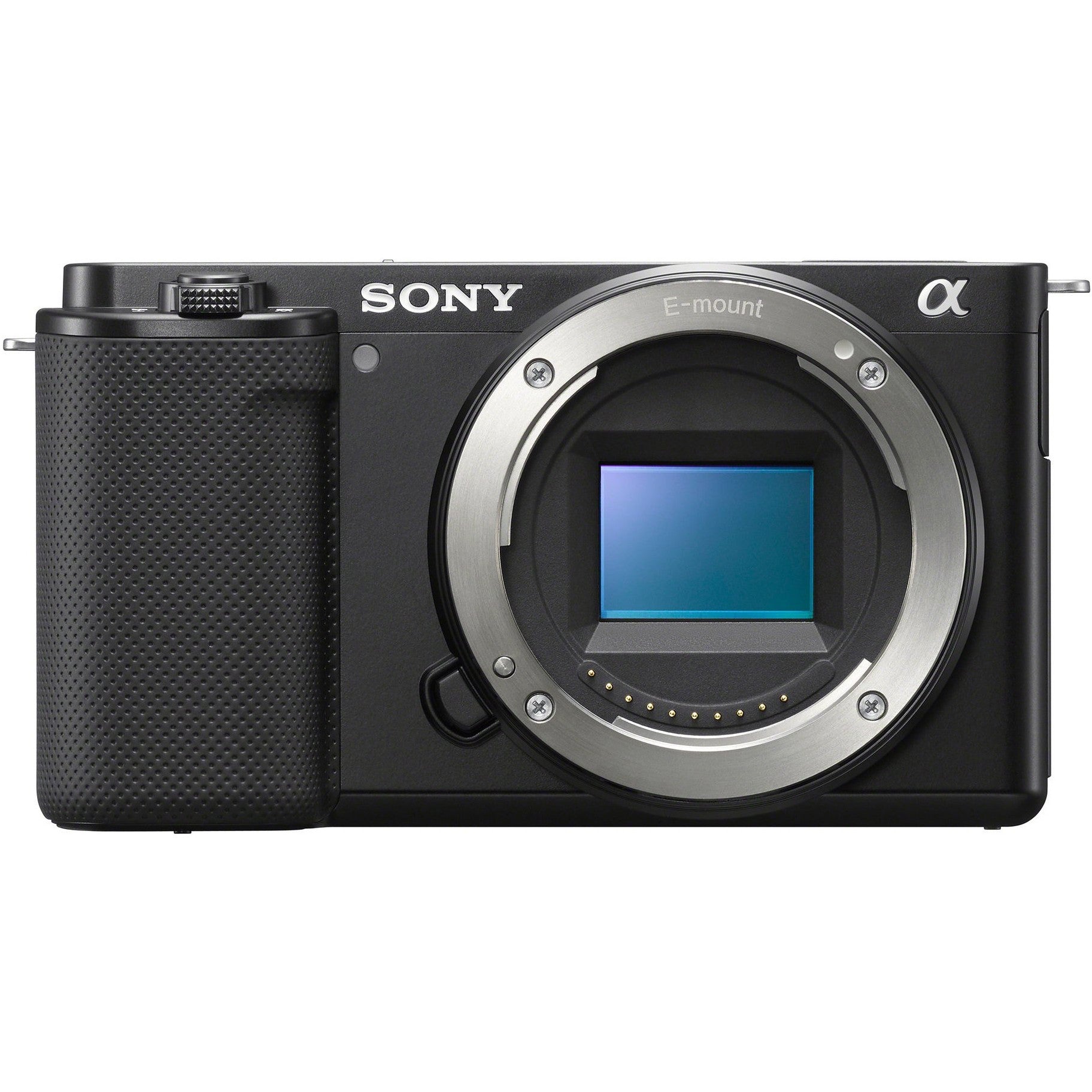Sony Ύ± ZV-E10. 24.2MP. 6000x4000 piksela. CMOS. 4K Ultra HD. Ekran osjetljiv na dodir. Crni.