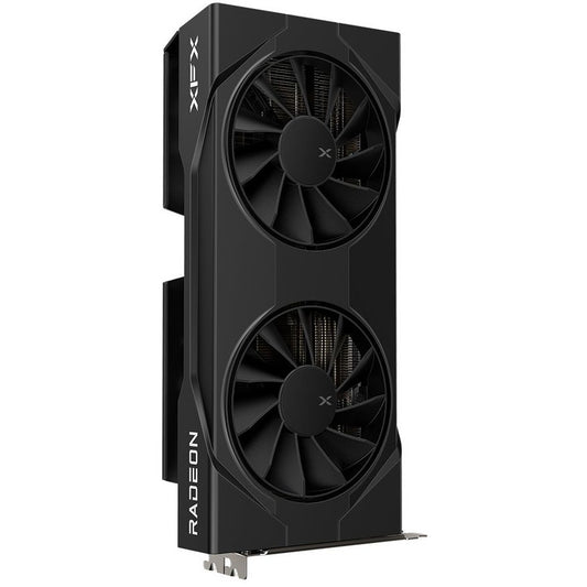 XFX RX-96TSW8GBQ. Radeon RX 9060 XT. 8GB. GDDR6. 128 bita. PCI Express x16 5.0. 2 ventilatora.