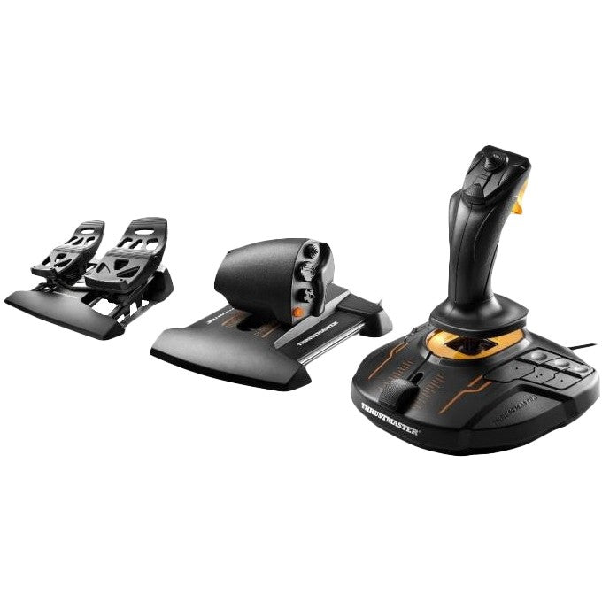 Thrustmaster T-16000M FCS Flight Pack. Džojstik. MAC. PC. D pad. Analogni/digitalni. Žični. USB.