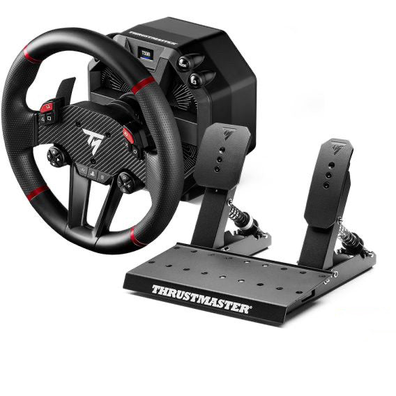Thrustmaster T598. Volan + pedale. Računar. PlayStation 4. PlayStation 5. Analogni/digitalni. Direktni pogon. Žični. USB.