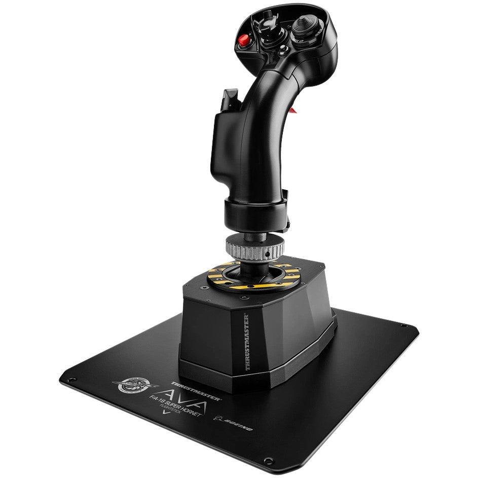 Thrustmaster AVA F/A-18 Super Hornet. Leteći upravljač. Računar. Žični. USB. USB Tip-C. Crna.