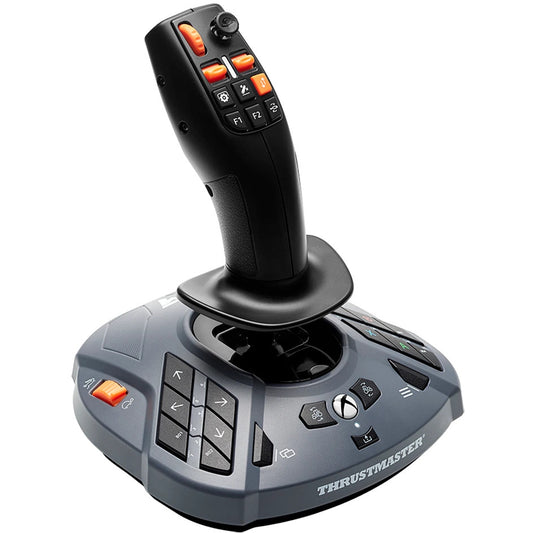 Thrustmaster SimTask FarmStick X. Džojstik. Računar. Xbox Series S. Xbox Series X. Žični. USB 2.0. USB Tip-C Crna