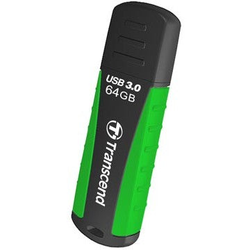 Transcend JetFlash 810 64GB USB 3.0. 64 GB. USB Tip-A. 3.2 Gen 1 (3.1 Gen 1). Kapacitet. 12.4 g. Crna. Zelena.