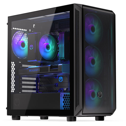 ENDORFY Arx 700 ARGB. Tower. PC. Crna. ATX. ITX. micro ATX. Višenamjenska. Džepni ventilator.