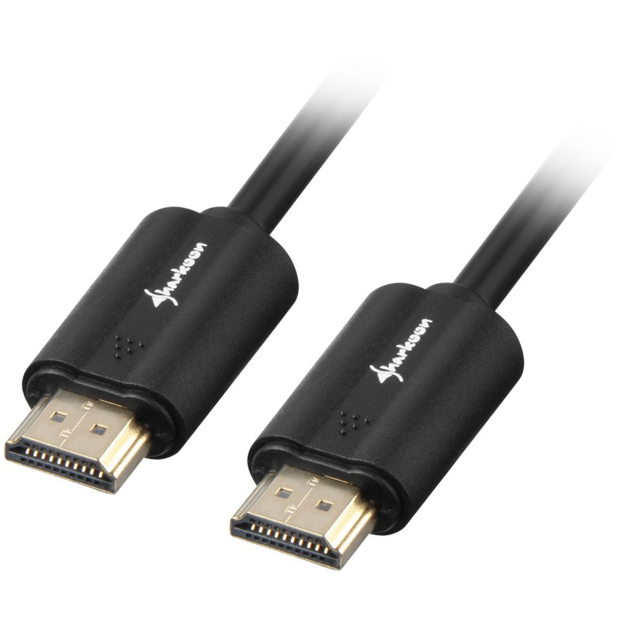 Sharkoon HDMI/HDMI 4K. 5m. 5m. HDMI Tip A (Standard). HDMI Tip A (Standard). 3D. Audio Return Channel (ARC). Crni.