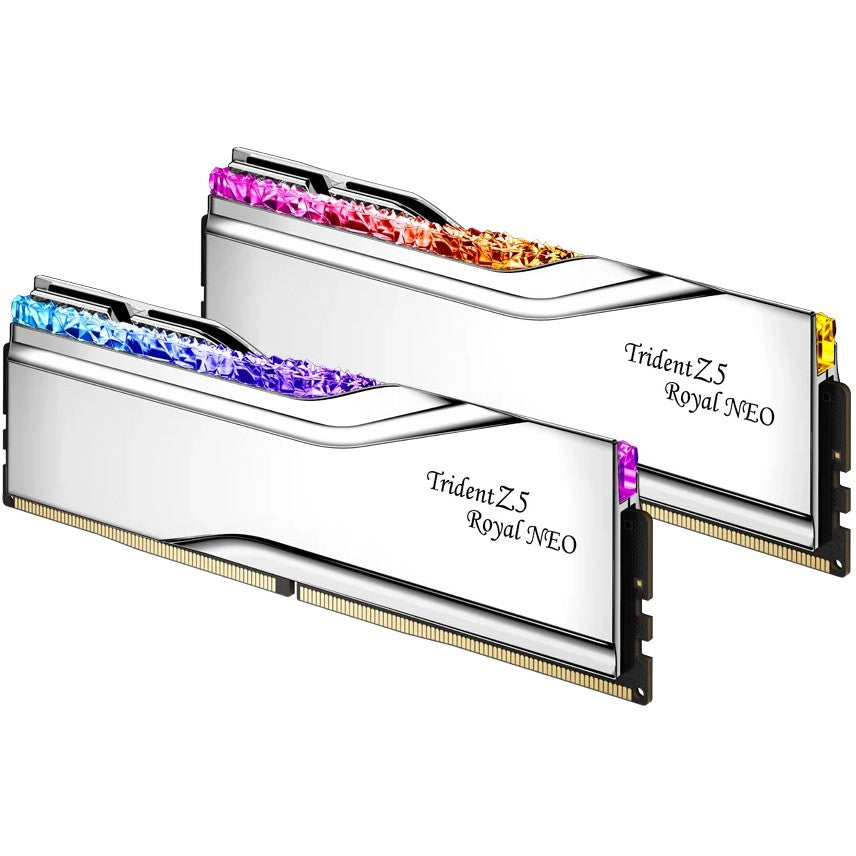 G.Skill Trident Z5 Neo RGB F5-6000J2836G16GX2-TR5NS. 32GB. 2 x 16GB DDR5. 6000MHz. 288-pinski DIMM.