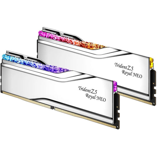 G.Skill Trident Z5 Neo RGB F5-6000J2836G16GX2-TR5NS. 32GB. 2 x 16GB DDR5. 6000MHz. 288-pinski DIMM.