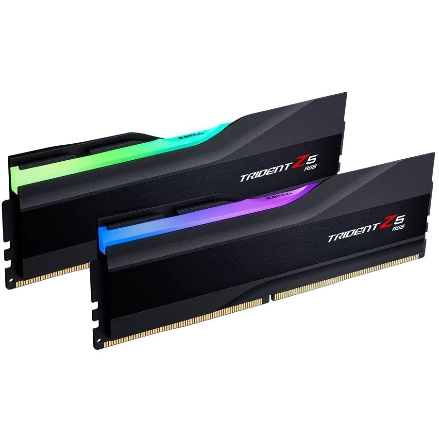 G.Skill Trident Z5 RGB F5-7600J3646G16GX2-TZ5RK. 32GB. 2 x 16GB DDR5. 7600MHz. 288-pinski DIMM.