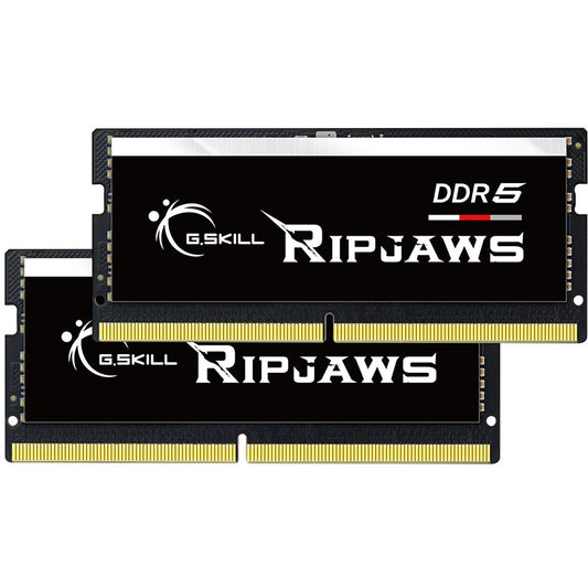 G.Skill Ripjaws F5-4800S3434A16GX2-RS. 32GB. 2 x 16GB DDR5. 4800MHz. 262-pinski SO-DIMM