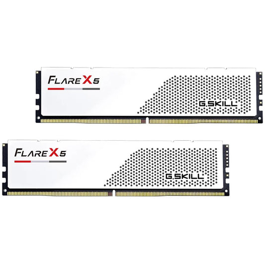 G.Skill Flare X5 F5-6000J2836G16GX2-FX5W. 32GB. 2 x 16GB DDR5. 6000MHz. 288-pinski DIMM.