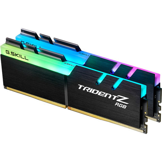 G.Skill Trident Z RGB F4-3600C18D-32GTZR. 32GB. 2 x 16GB DDR4. 3600MHz. 288-pinski DIMM.