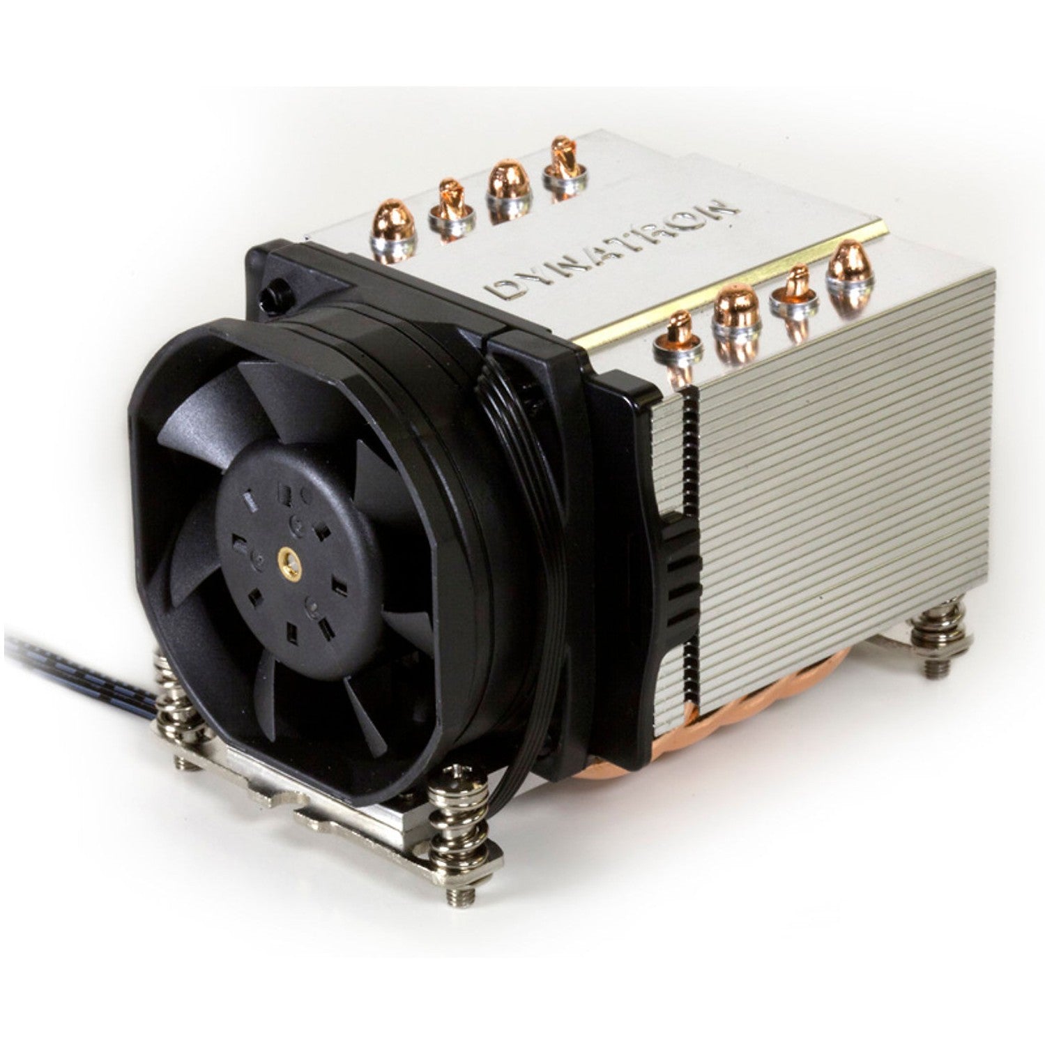 Dynatron A24. Hladnjak. 6 cm. 1500 RPM. 7000 RPM. Crno. Srebrno.