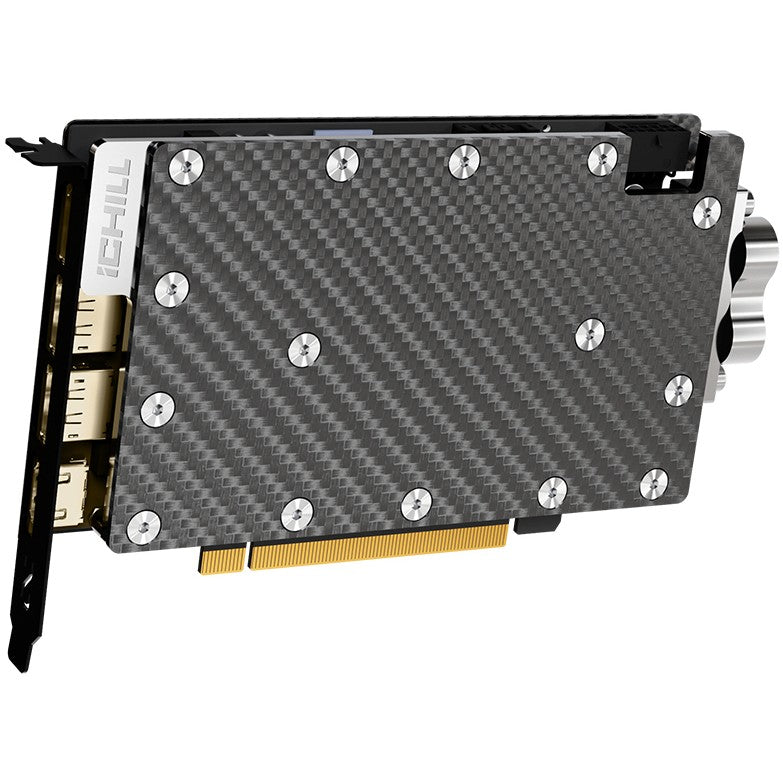 INNO3D iChill GeForce RTX 5080 Frostbite Pro. GeForce RTX 5080. 16GB. GDDR7. 256 bita. 7680 x 4320 piksela. PCI Express 5.0