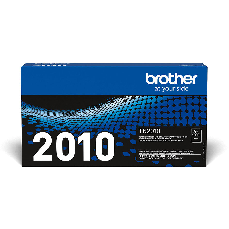 Brother TN-2010. 1000 stranica. Crni. 1 komad.